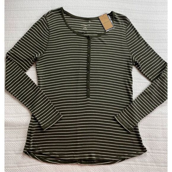 G.H. BASS & CO WOMEN’S XL LONG SLEEVE TOP - Picture 1 of 8